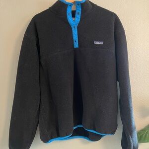Vintage 1990s Patagonia quarter button fleece